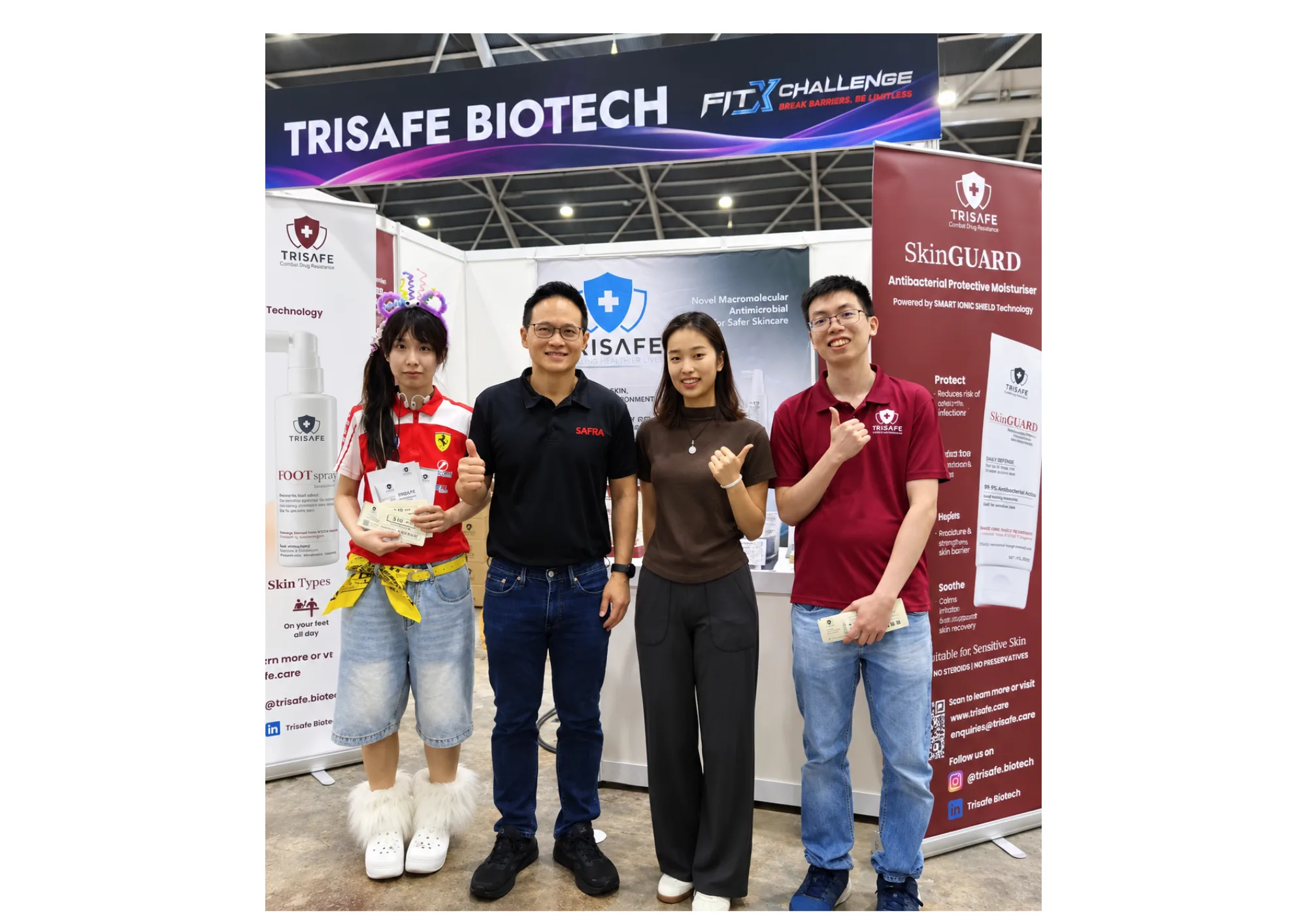 Trisafe as a Bronze Sponsor at the SAFRA Fitness Festival 2026