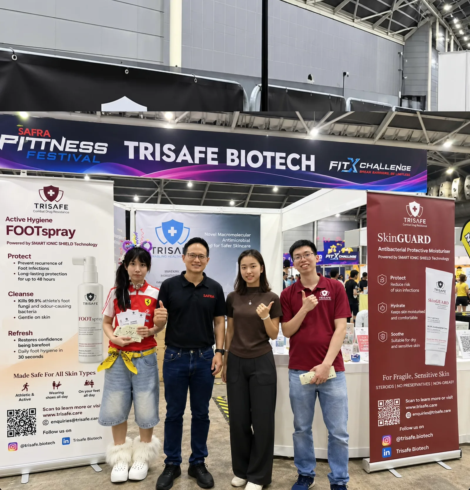 Trisafe as a Bronze Sponsor at the SAFRA Fitness Festival 2026